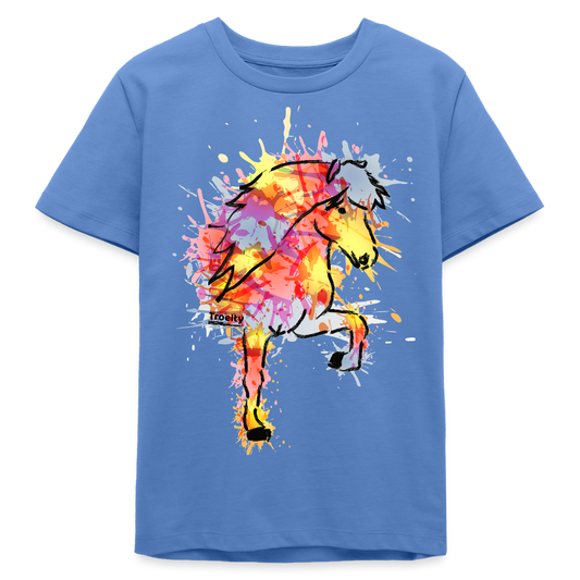 Tölter Orka - Bio-T-Shirt TEEN - Blau