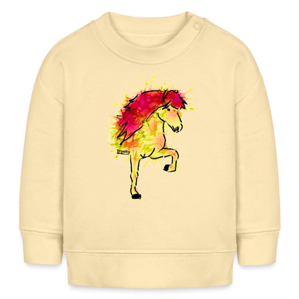 Tölter Eldur - Bio-Sweatshirt BABY - Creme