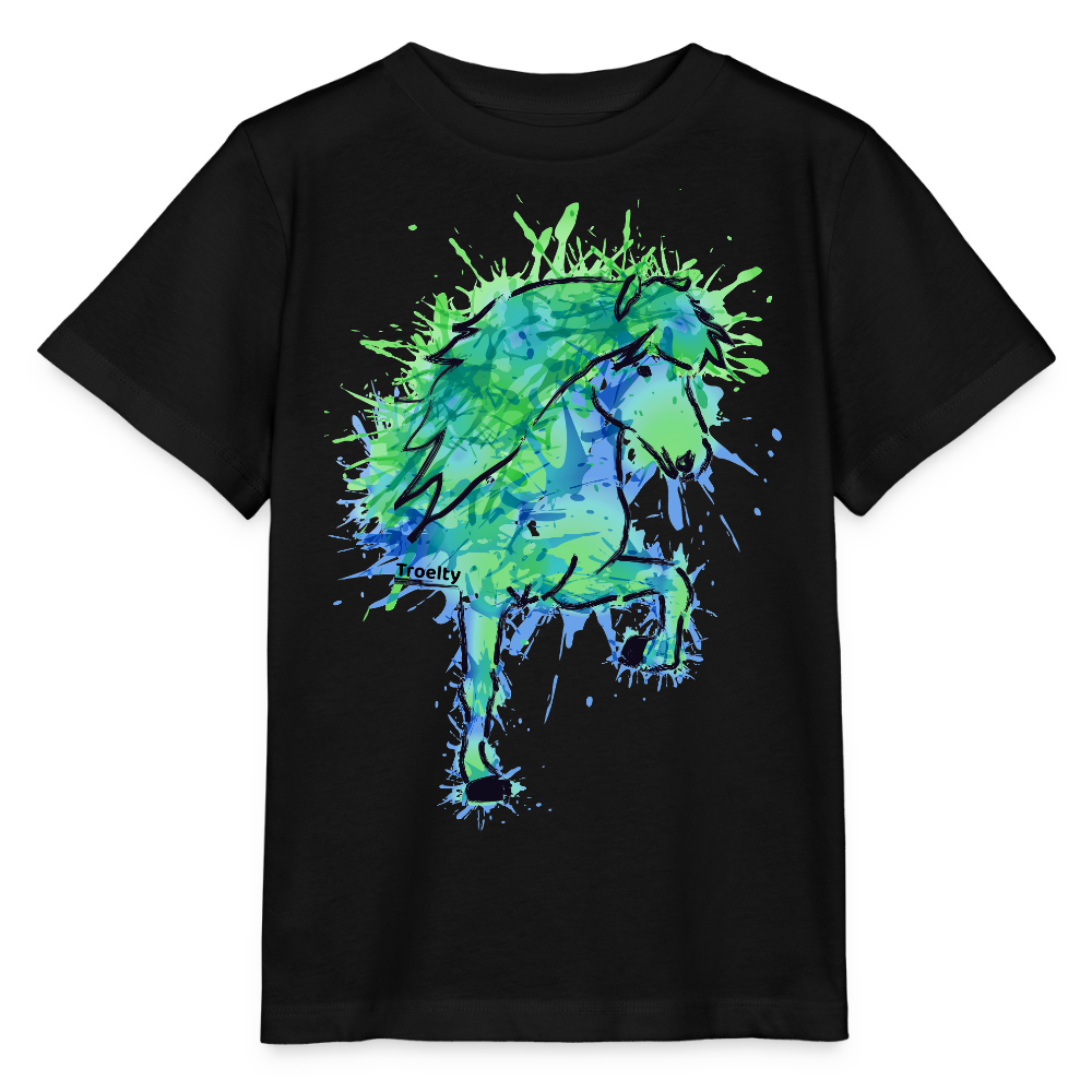Tölter Vatn - Bio-T-Shirt KIDS - Schwarz