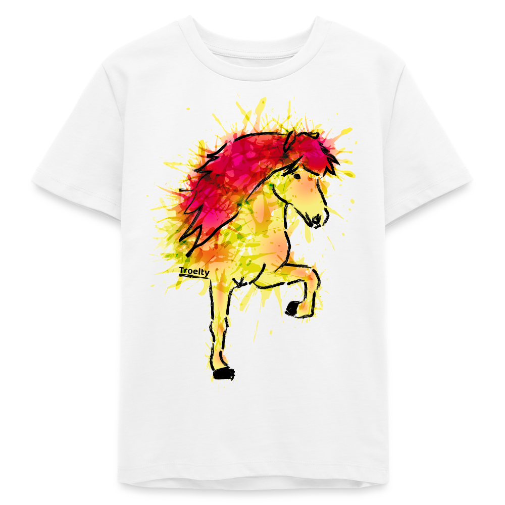 Tölter Eldur - Bio-T-Shirt TEEN - Weiß