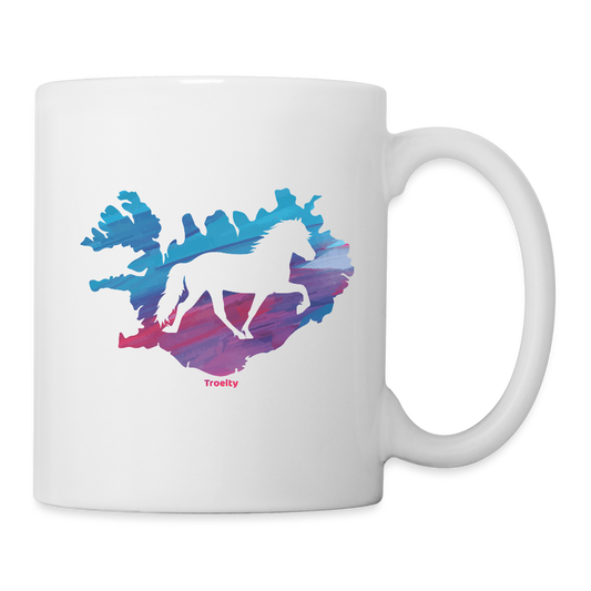 Tölter Island - Tasse - Weiß