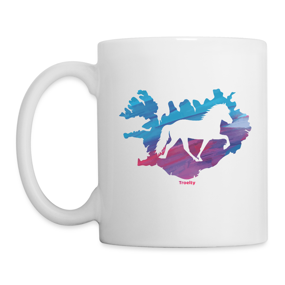 Tölter Island - Tasse - Weiß