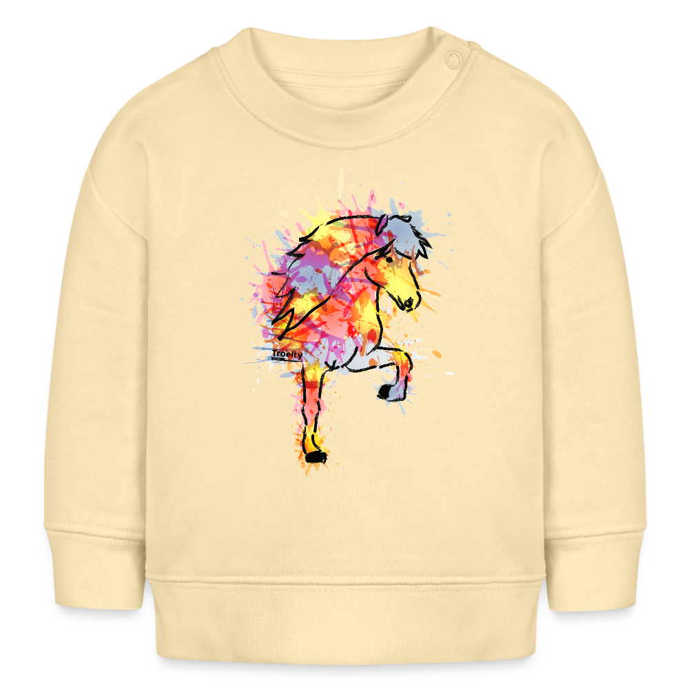 Tölter Orka - Bio-Sweatshirt BABY - Creme