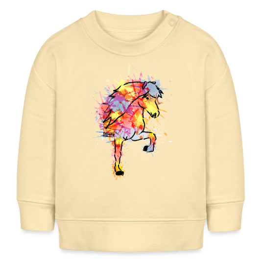 Tölter Orka - Bio-Sweatshirt BABY - Creme