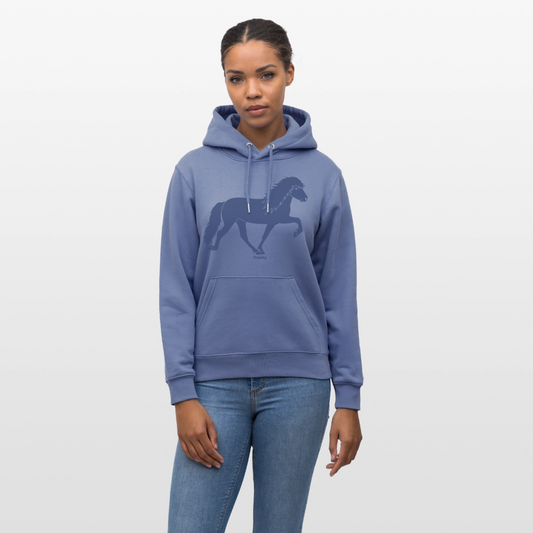 Tölter Toni - Bio-Hoodie - Blau