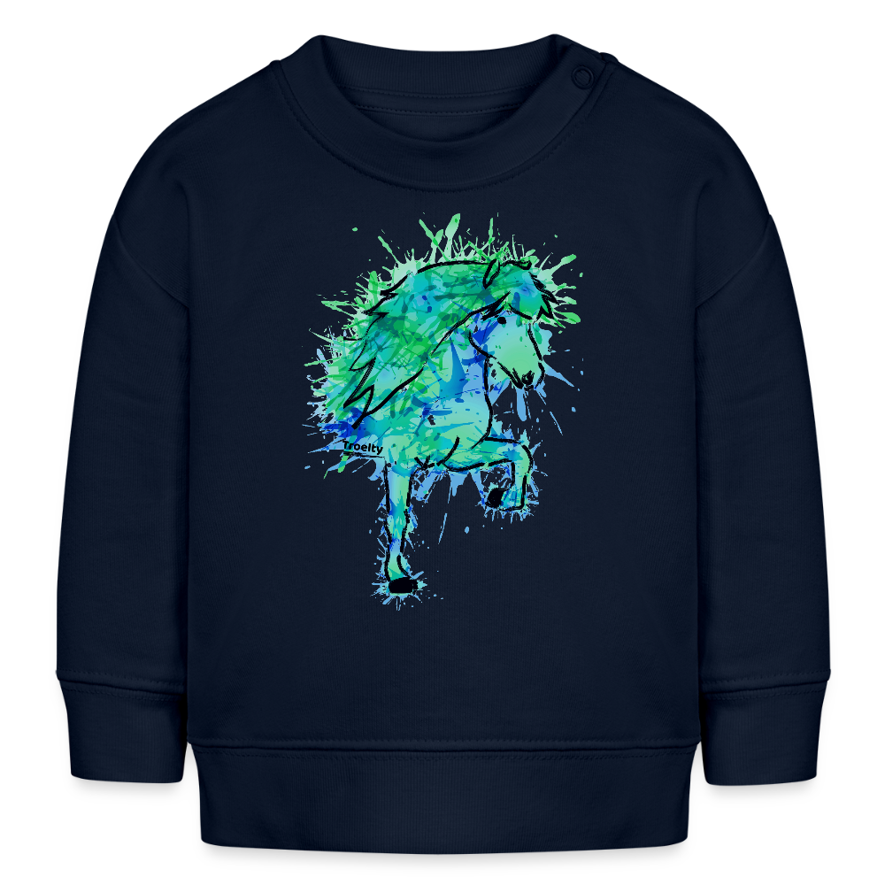 Tölter Vatn - Bio-Sweatshirt BABY - Navy