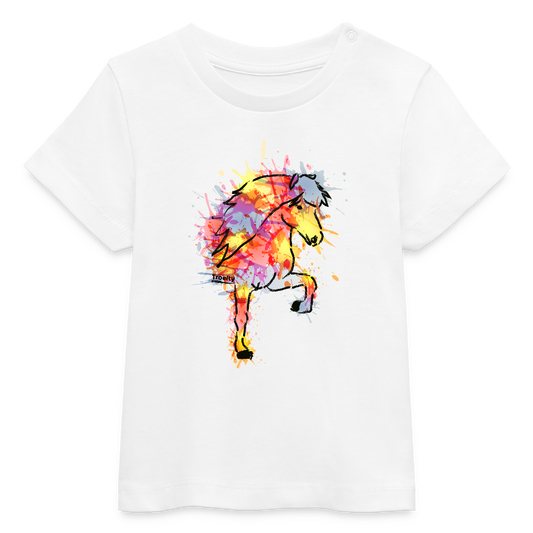 Tölter Orka - Bio-T-Shirt BABY - Weiß