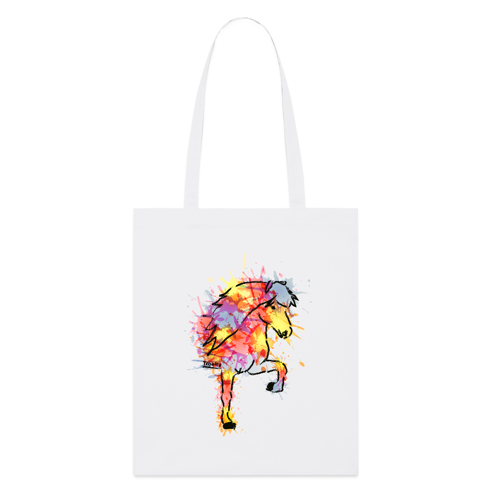 Tölter Orka Stoffbeutel - Weiß