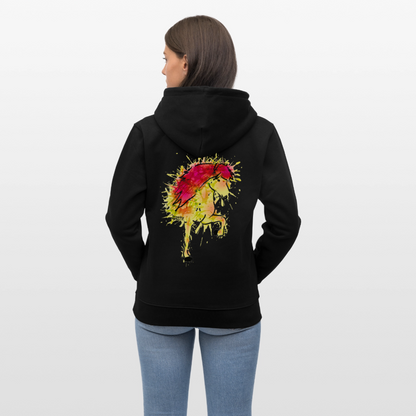 Tölter Eldur - Bio-Hoodie Damen - Schwarz