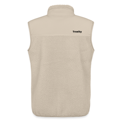 Sherpa-Weste - Herren - Beige
