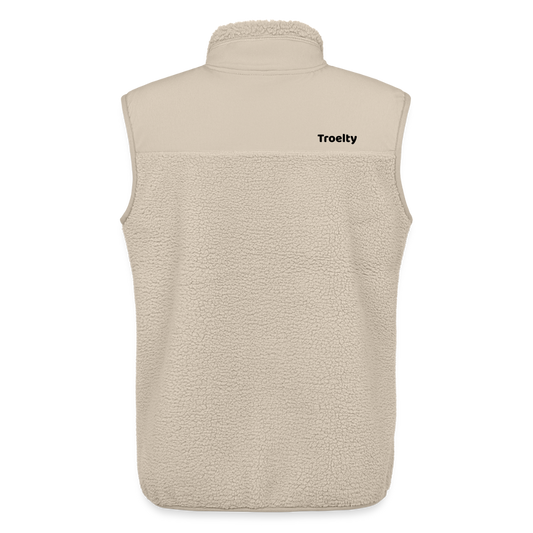 Sherpa-Weste - Herren - Beige