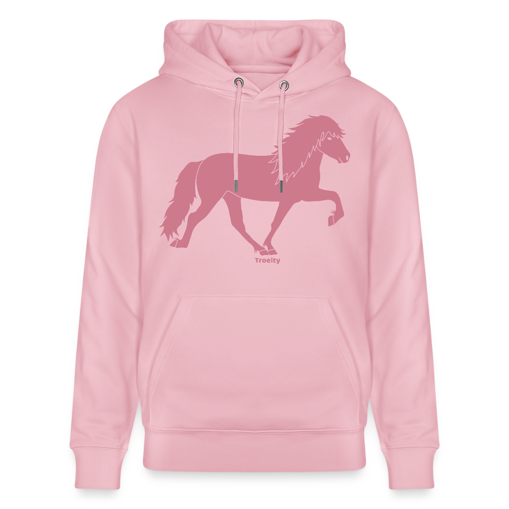 Tölter Toni -  Bio-Hoodie Damen - Hellrosa