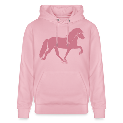 Tölter Toni -  Bio-Hoodie Damen - Hellrosa