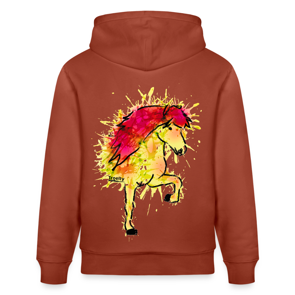 Tölter Eldur - Bio-Hoodie Damen - Terrakotta