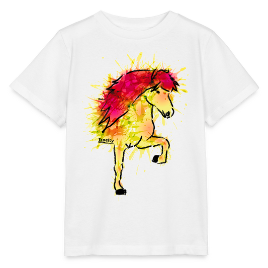 Tölter Eldur - Bio-T-Shirt KIDS - Weiß