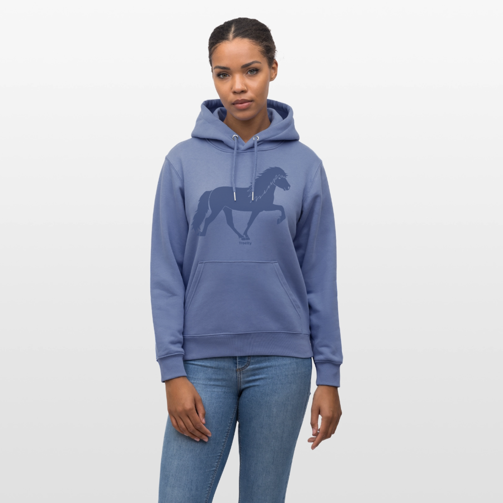 Tölter Toni - Bio-Hoodie - Blau
