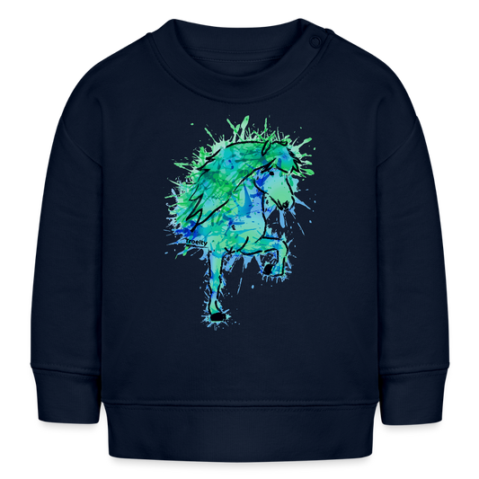 Tölter Vatn - Bio-Sweatshirt BABY - Navy