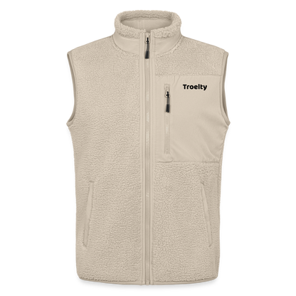 Sherpa-Weste - Herren - Beige