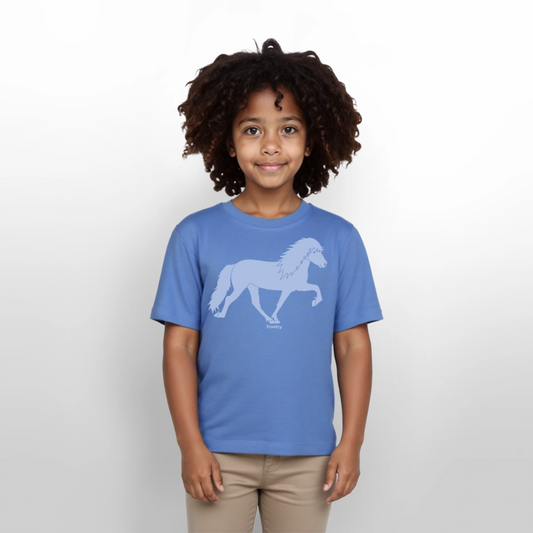 Tölter Toni - T-Shirt KIDS - Blau