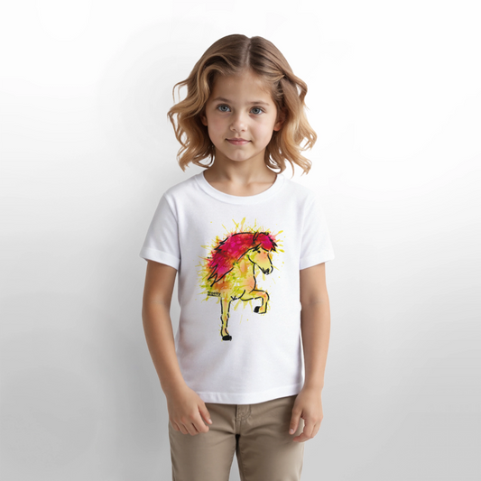 Tölter Eldur - Bio-T-Shirt KIDS - Weiß