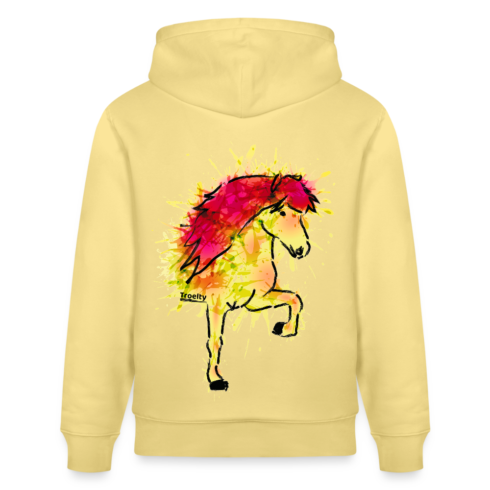 Tölter Eldur - Bio-Hoodie Damen - Gelb Viva 