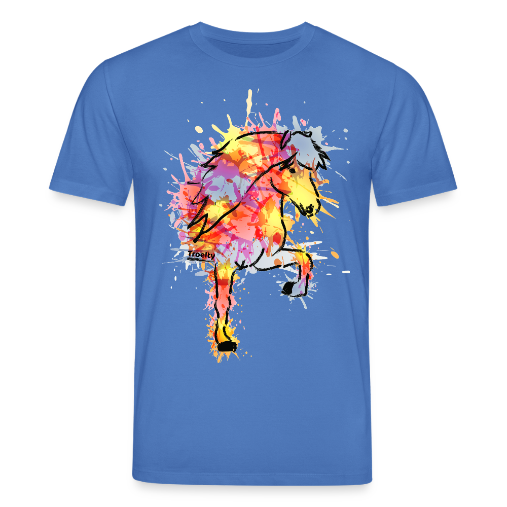 Tölter Orka -  Bio-T-Shirt Damen - Achtsames Blau