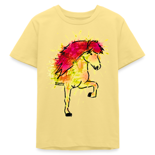 Tölter Eldur - Bio-T-Shirt TEEN - Gelb Viva 