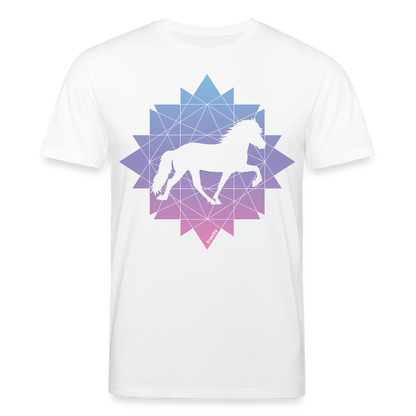 Tölter Geometrie - Bio-T-Shirt Damen - Weiß