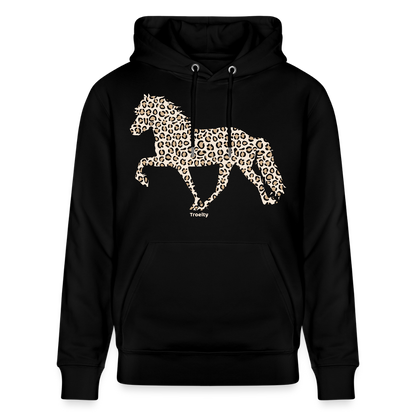 Tölter Leo - Bio-Hoodie-Damen - Schwarz