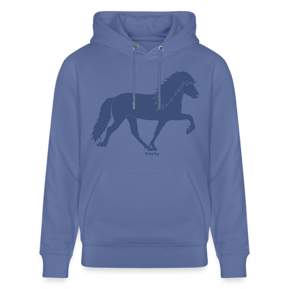 Tölter Toni - Bio-Hoodie - Blau
