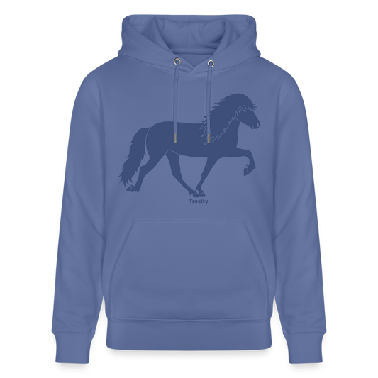 Tölter Toni - Bio-Hoodie - Blau
